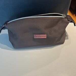 Viktor & Rolf Brown Toiletry Bag – Travel Pouch